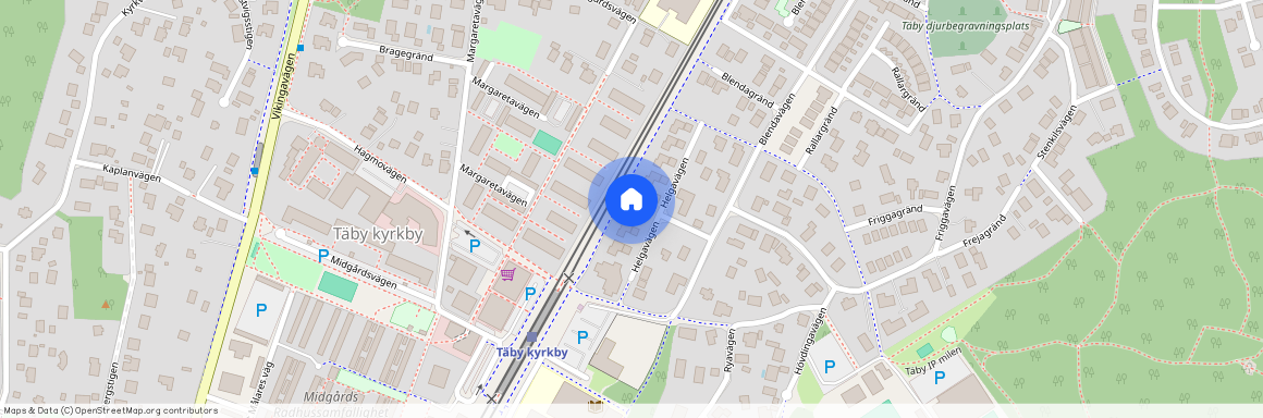 Helgavägen 7, 187 77 Täby, Szwecja, Täby