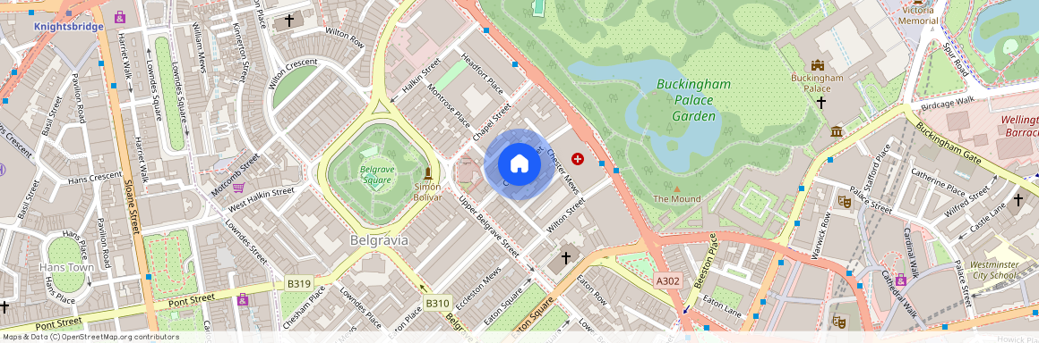 Chester Street, Belgravia, SW1X 7BL, London