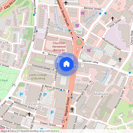 Spinners Yard, Skinner Ln, LS7