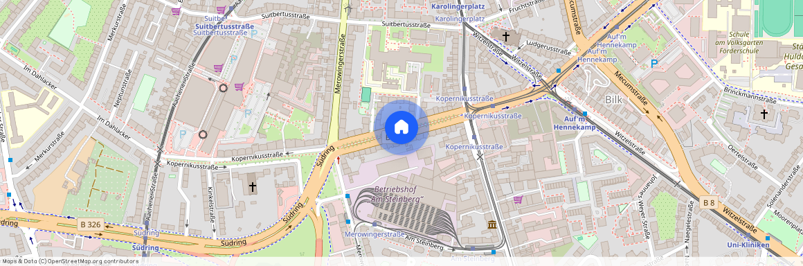 Kopernikusstraße, 40225 Düsseldorf - Bilk