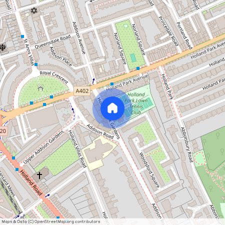 Carlton Mansions, Holland Park Gardens, London, W14