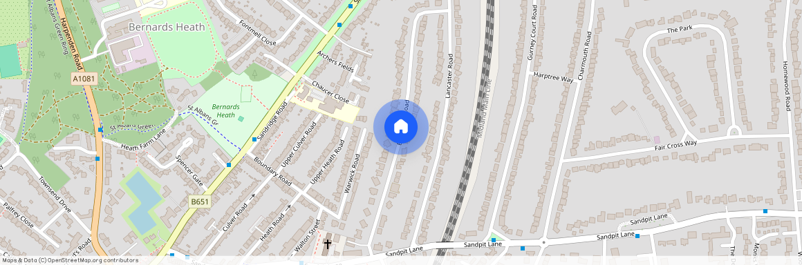 Canterbury Court, Battlefield Road, St. Albans, Hertfordshire, AL1
