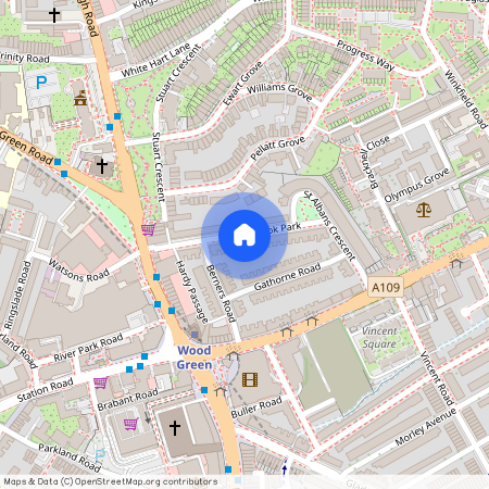 Cranbrook Park, Wood Green, London N22