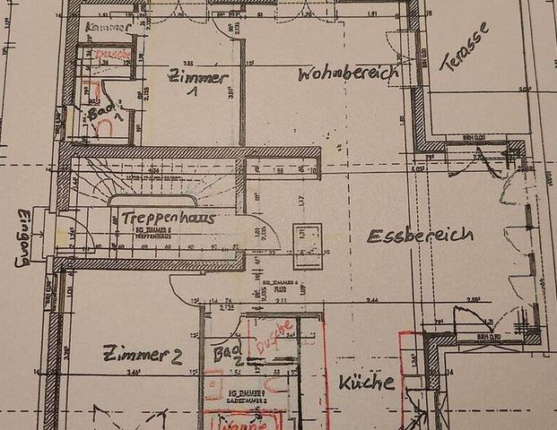 Helle 3 Zimmerwohnung mit Gartennutzung - Photo 1