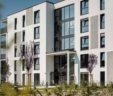 UNSEREINS. |NEUBAU|ERSTBEZUG| 3-Zimmer-Wohnung mit Südbalkon und TG... - Photo 1