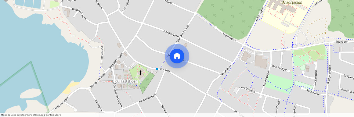 Utmarksgatan, Träslövsläge