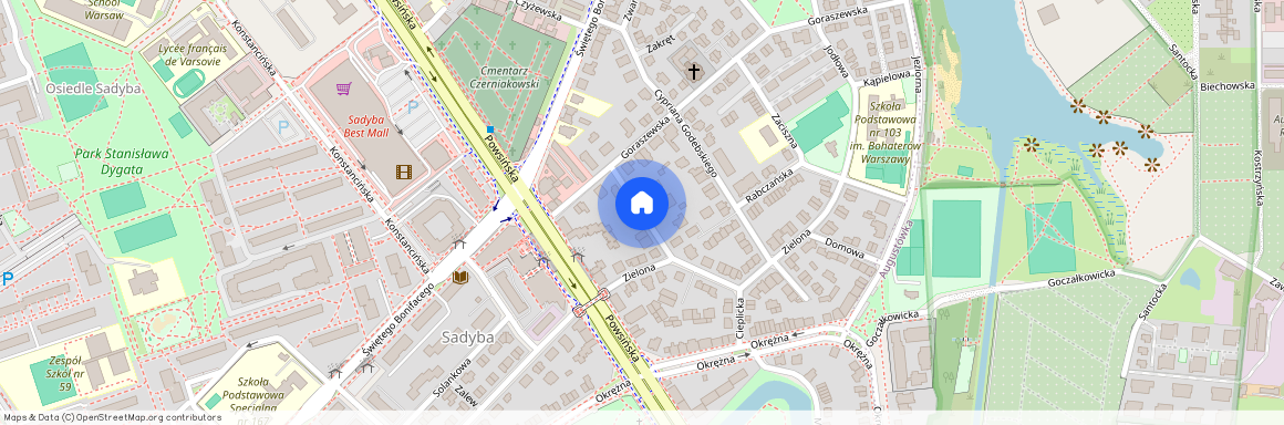 Warszawa Mokotów Sadyba, Aleksandra Waszkowskiego