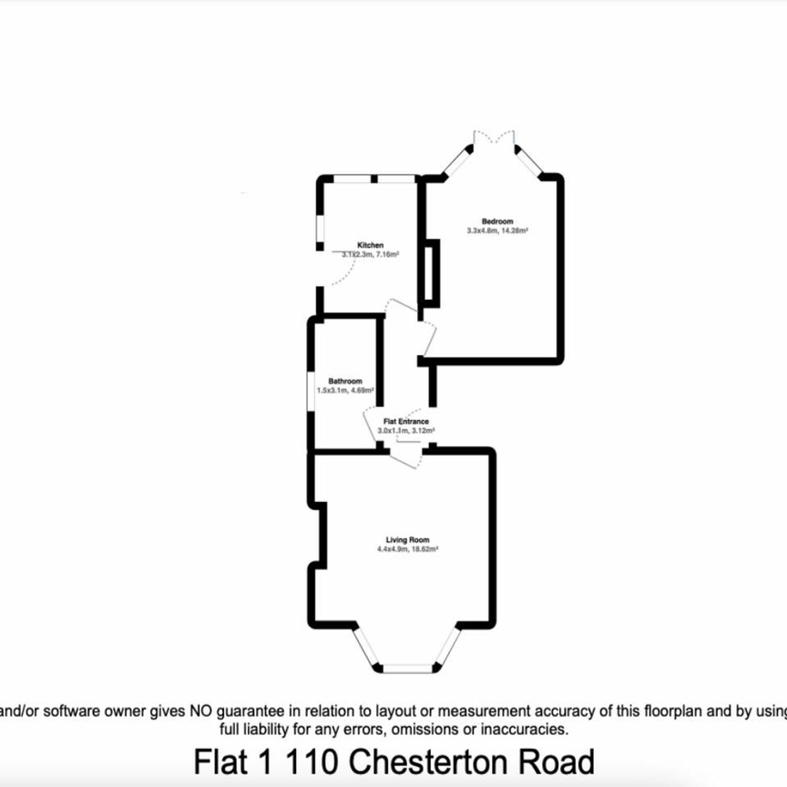Flat to rent in Chesterton Road, Cambridge, CB4 1BZ - Photo 1
