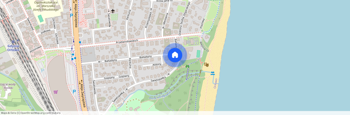 Balladyny 1B, Gdynia, Orłowo