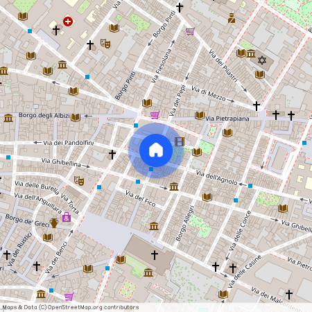 Via dei Pepi, Florence, Tuscany 50122