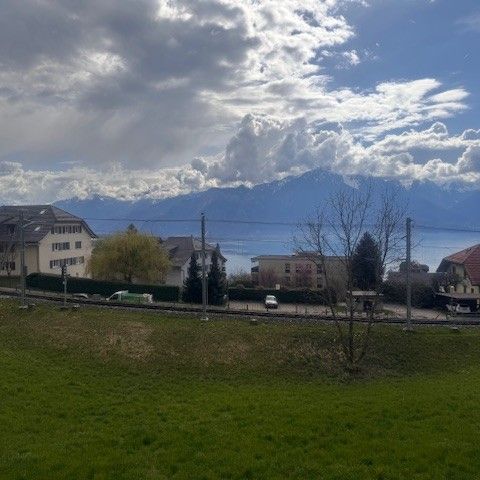 Spacieux appartement avec vue sur le lac à Chernex - Photo 1