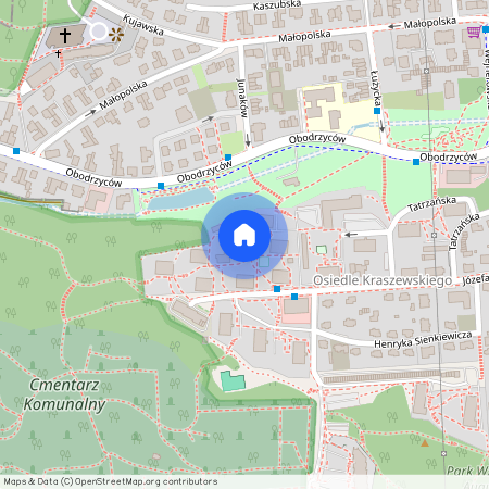 ul. Józefa Kraszewskiego, Kamienny Potok, Sopot, pomorskie