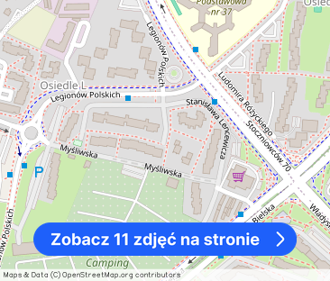 Do wynajęcia 2 pok. mieszkanie, osobna kuchnia, balkon, 1p. niski blok - Zdjęcie 1