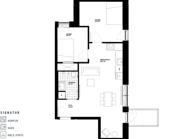 Aarhus, Inger Christensens Gade 32 3. lejl.4 - Foto 1