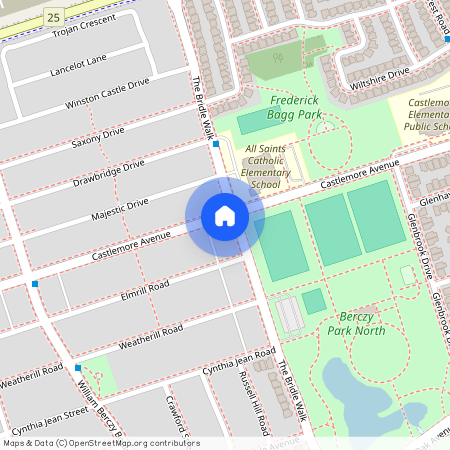 496 THE BRIDLE WALK, Markham, Berczy