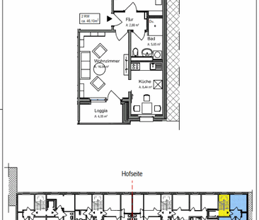 Gemütliche 2-Raumwohnung im barrierearmen Wohnhaus! - Foto 1