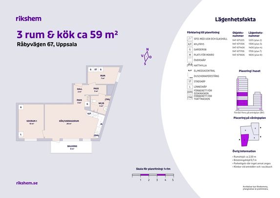 Råbyvägen 67, 75429, Uppsala - Foto 1