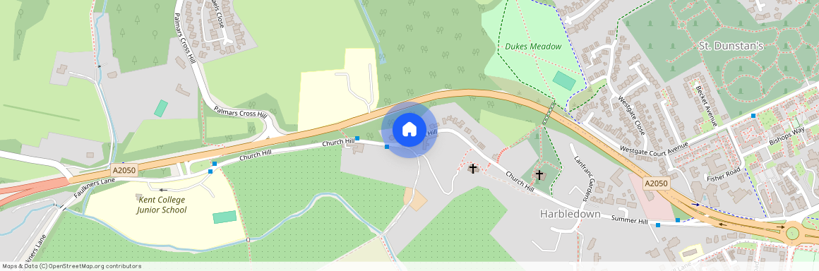 1 Hall Place Cottages, Harbledown, Canterbury, Kent