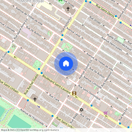 4150 Coloniale, Montréal, Québec H2W 2C1, CA, Kanada, Montréal