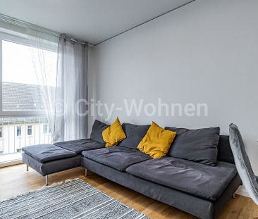 Helle möblierte Neubauwohnung mit Balkon in Hamburg-Horn - Foto 1