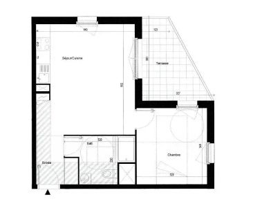 Location appartement 2 pièces - à Saint jean de la ruelle (45140) - Photo 1