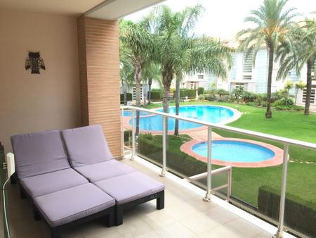 For long-term rent: apartment in Javea, Golden Garden urbanization, with 2 bedrooms and a pool. - Photo 3