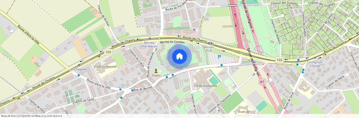 Bernex-en-Combes 24, 1233 - Bernex, Suisse