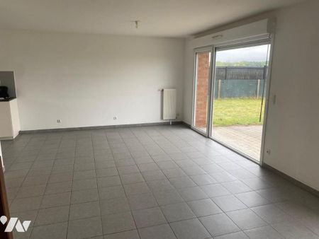 Allennes les Marais, maison de 87m2, cuisine équipée, 3 chambres, jardin, garage.Loyer:1000€ - Photo 2