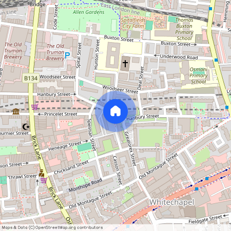 Hanbury Street, E1, Whitechapel