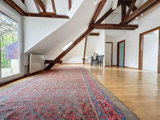 Appartement 4 pièces avec du cachet dans une villa à Bellevue de 120 m2. - Photo 1