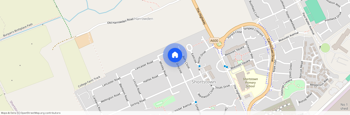 North End, Shortstown, Bedford