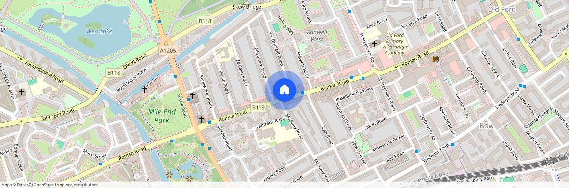 423a Roman Road, Bow, London