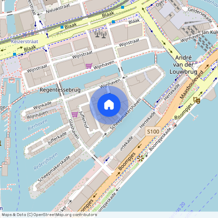 Scheepmakershaven 50E, Stadsdriehoek, Rotterdam