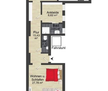 Einziehen & wohlfühlen: Helle 3-Zimmer-Wohnung mit Aufzug in Altsta... - Photo 6
