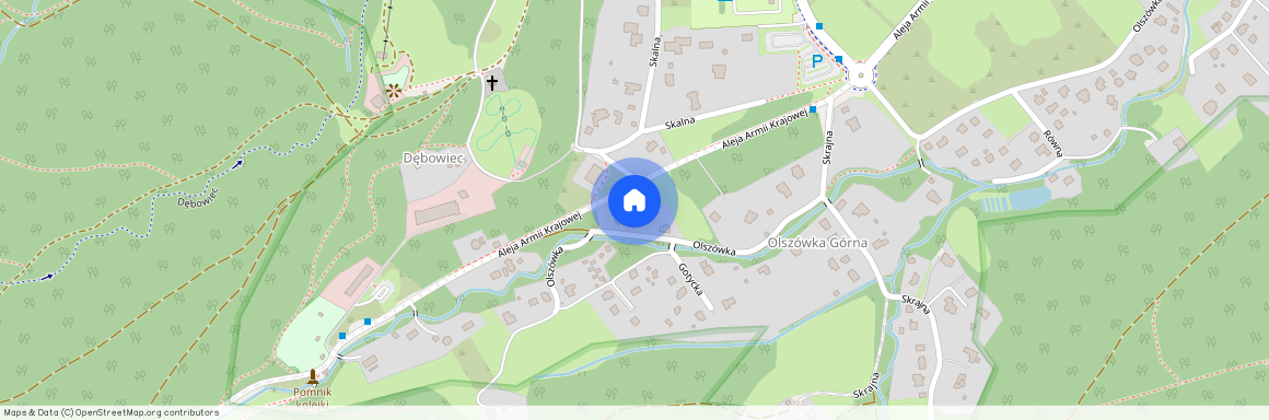 al. Armii Krajowej, Olszówka, Mikuszowice Śląskie, Bielsko-Biała, śląskie