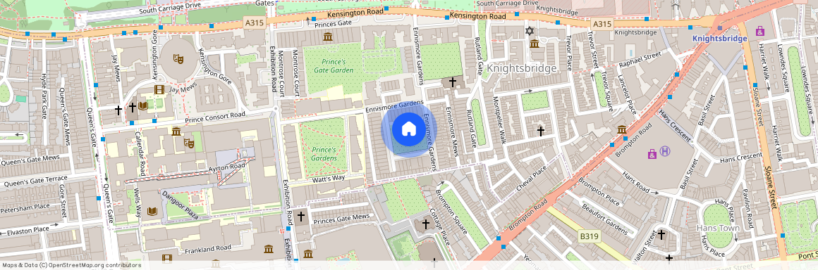 Kingston House South, Ennismore Gardens, London, SW7