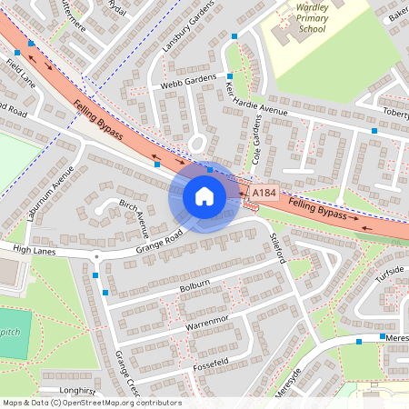 7, Grange Court, Heworth, Gateshead, NE10 8EY