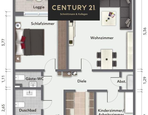 Guter Jahresstart: Gut geschnittene Wohnung zwischen Gartenstadt und Phöenixsee - Photo 1