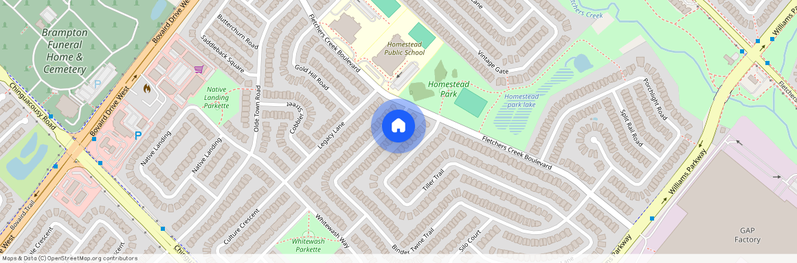 3297 Springrun Way, Mississauga, L5M 6T3