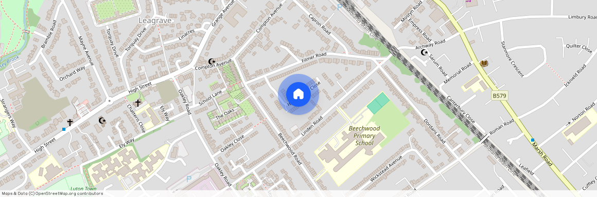 Woodbridge Close, Luton LU4