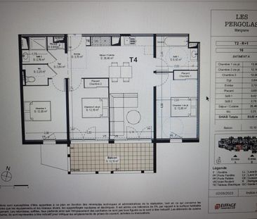 SANS FRAIS - T4 - 84 M² - MARIGNANE - Résidence récente et sécurisé... - Photo 1