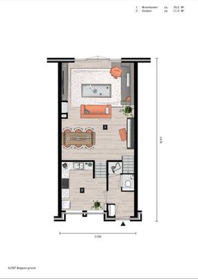 Te huur: Appartement Mathenesserdijk 405 B in Rotterdam - Foto 1