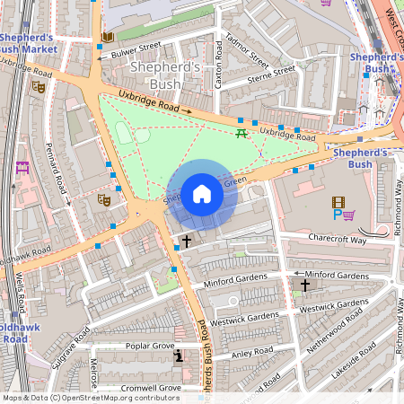 Shepherds Bush Green, Shepherds Bush