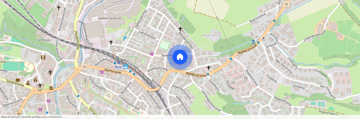 8630, Rüti, Rosenburgstrasse, 12