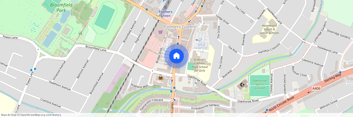 Green Lanes, Palmers Green, N13