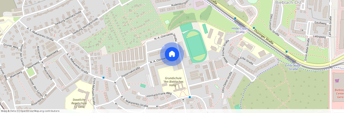 N.-A.-Ostrowski-Straße, 07546, N.-A.-Ostrowski-Straße    Gera