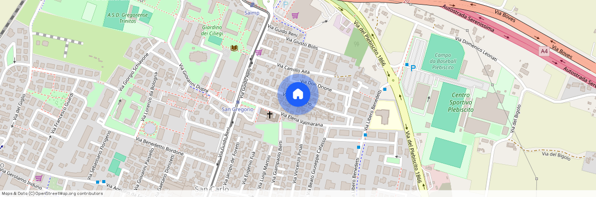 Via Cà Magno, Padova, Veneto 35133