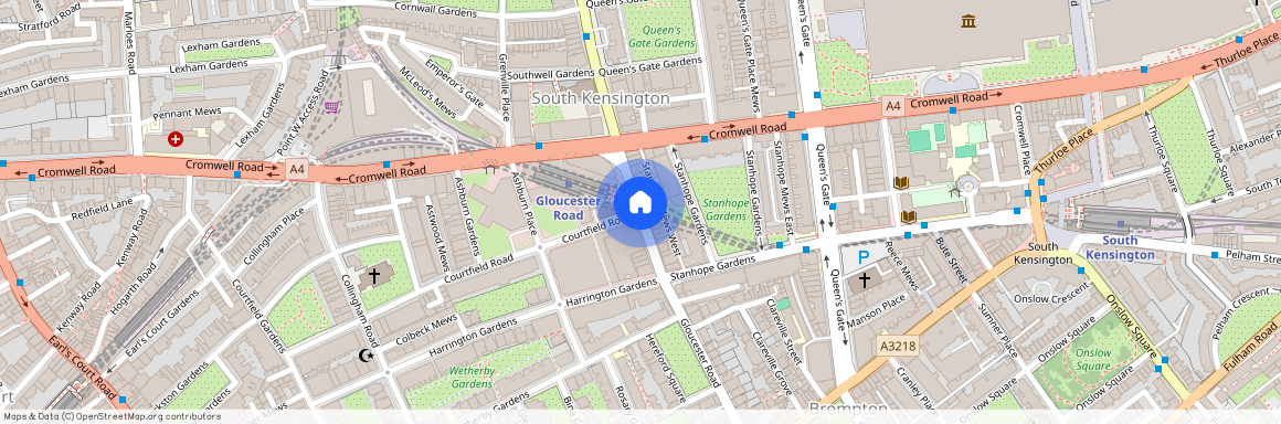 Courtfield Road, Gloucester Road SW7