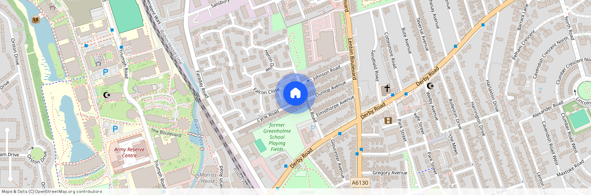 £105pp pw - Cycle Road, Nottingham, NG7 2DT