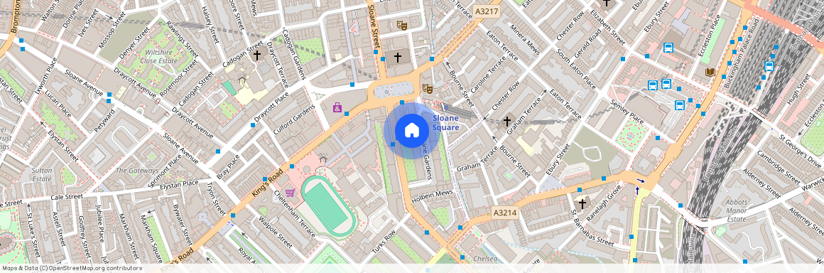 Sloane Gardens, Chelsea, London, SW1W